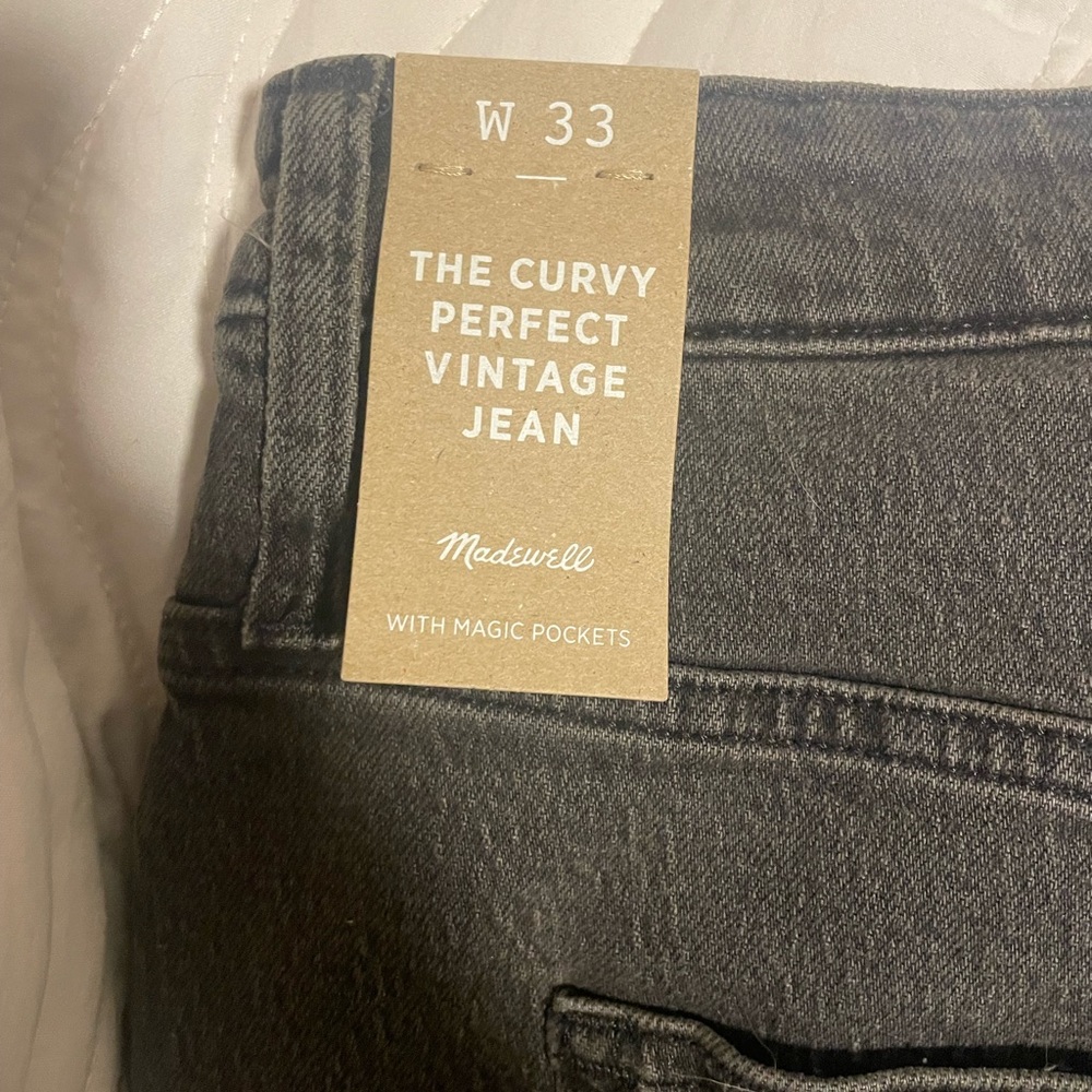 Madewell The Curvy Perfect Vintage Jean W33